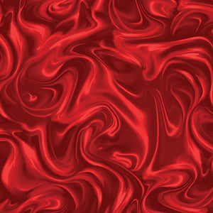 Pearlized Marble Texture Marbleized Scarlet Red by Benartex  12814-20