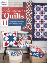 Load image into Gallery viewer, Book - Americana Quilts 11 Designs to Celebrate Red, White &amp; Blue # 141518