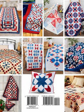 Load image into Gallery viewer, Book - Americana Quilts 11 Designs to Celebrate Red, White &amp; Blue # 141518