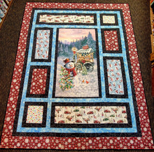 Load image into Gallery viewer, Kit - Snowman & Trucks using the "Picture That" Pattern