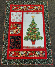 Load image into Gallery viewer, Kit - 'Tis the Season Quilt Kit feature "Window Boxes" Pattern