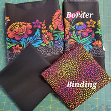 Load image into Gallery viewer, Kit - Vivid Multi Color Kaleidoscope Quilt Kit