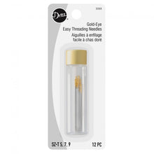 Load image into Gallery viewer, Gold-Eye Easy Threading Needles # 3068
