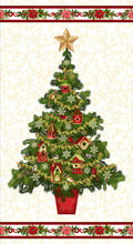 Load image into Gallery viewer, 'Tis the Season Banner Panel 24 Inch  7688P-44 Cream