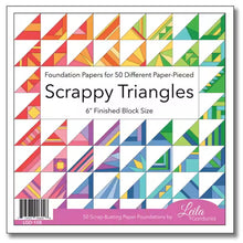 Load image into Gallery viewer, Scrappy Triangle Foundation Paper-Piecing Pad # LGD-108