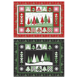 Kit  Christmas in the Park Block of the Month  - Red/Green or Green/Black