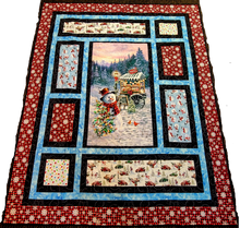 Load image into Gallery viewer, Kit - Snowman & Trucks using the "Picture That" Pattern