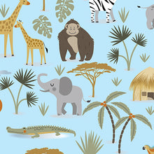 Load image into Gallery viewer, Safari Adventure Jungle Blue 12944-54