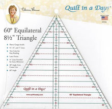 Load image into Gallery viewer, Ruler  60 Degree Equilateral 8 1/2 Triangle # 2046QD
