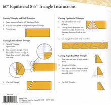 Load image into Gallery viewer, Ruler  60 Degree Equilateral 8 1/2 Triangle # 2046QD