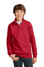 Load image into Gallery viewer, VB - JERZEES® Youth NuBlend® 1/4-Zip Cadet Collar Sweatshirt 995Y