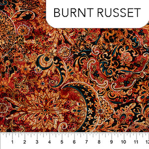 BANYAN BATIKS Ketan Batik Basics Burnt Russet Batik 81221-37
