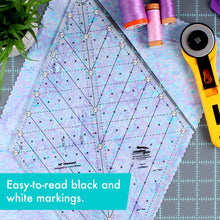 Load image into Gallery viewer, Ruler  Creative Grids 60 Degree Diamond Ruler # CGR60DIA