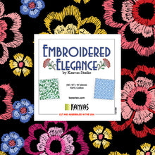 Load image into Gallery viewer, Kanvas Studio Embroidered Elegance 10X10 Pack 42 10-inch Squares Layer Cake Benartex