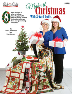 Make It Christmas with 3 Yard Quilts Book # FC032241