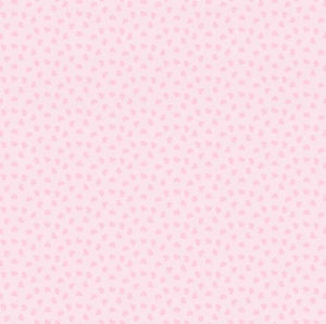 Little Ballerinas I Love You-Tonal Hearts Pink 644-PINK