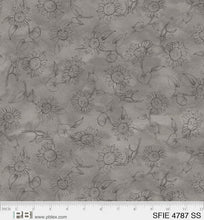 Load image into Gallery viewer, SunFlower Field Grey Tone on Tone by Sandy Lynam Clough (P&B) SFIE 4787 SS