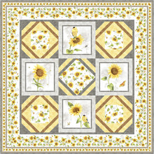 Load image into Gallery viewer, SunFlower Field Allover Print by Sandy Lynam Clough (P&B) SFIE 4785 YY