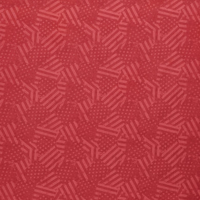 Hearts' Anthem - Flag Texture Red Yardage by Stephanie Marrott  84480-333