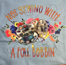 Load image into Gallery viewer, Women&#39;s Core Cotton V-Neck Tee - Not Sewing with..