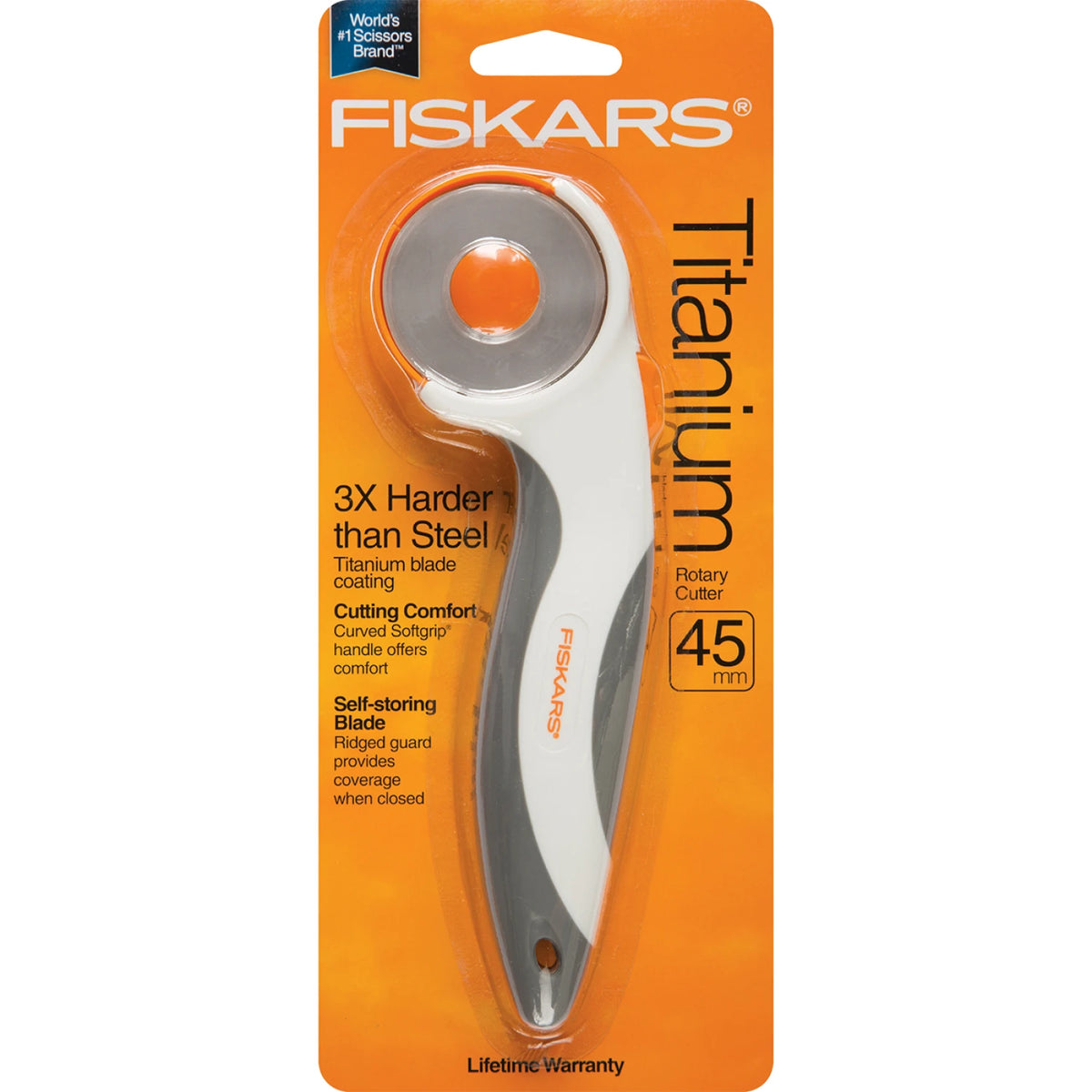 45mm Titanium Comfort Stick Rotary Cutter # 1-005828 – K&K Logo