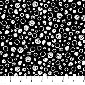 Basically Black and White Negative 10222-98 Scribble Spots