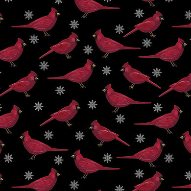 Cardinals & Flakes , by Dianna Swartz 13457-12