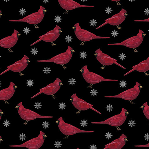 Cardinals & Flakes , by Dianna Swartz 13457-12