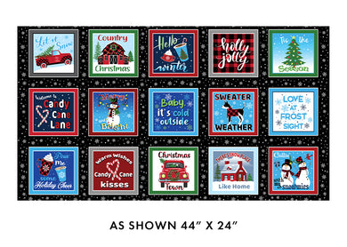 Country Christmas - Boxes Multi by Kanvas Studio  14003-99