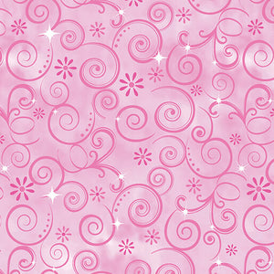 Dazzling Swirls Pink  By KANVAS STUDIO  14529-21