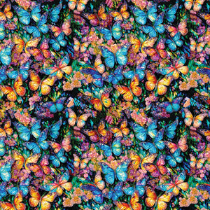 Gigi in the Garden -Stained Glass Butterflies-Multi- 16240101-01