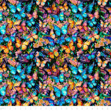 Load image into Gallery viewer, Gigi in the Garden -Stained Glass Butterflies-Multi- 16240101-01