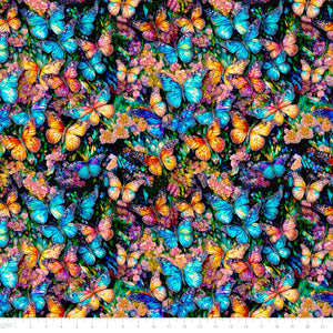 Gigi in the Garden -Stained Glass Butterflies-Multi- 16240101-01