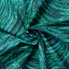 Load image into Gallery viewer, Gigi in the Garden -Abstract Circles-Teal- 16240105-01