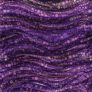 Gigi in the Garden -Abstract Circles-Purple- 16240105-02
