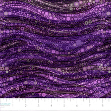 Load image into Gallery viewer, Gigi in the Garden -Abstract Circles-Purple- 16240105-02