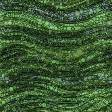 Gigi in the Garden Abstract Circles-Green 16240105-04