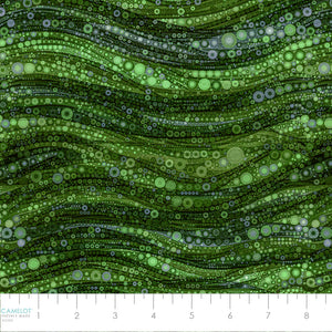 Gigi in the Garden Abstract Circles-Green 16240105-04