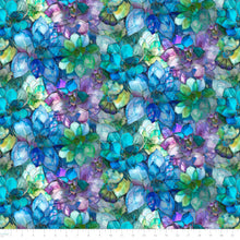 Load image into Gallery viewer, Gigi in the Garden Stained Glass Succulents-Multi- 16240106-01