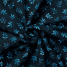 Load image into Gallery viewer, Twilight Pack Collection-Autumn Foliage-Blue-100% Cotton-16250104-03