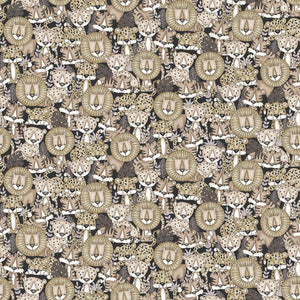 Big Kitties 1630-49 Multi by Shelly Comiskey for Henry Glass Fabrics