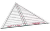 Quilt In A Day Kaleidoscope 45 Degree Triangle Ruler 8-1/2in # 2009QD