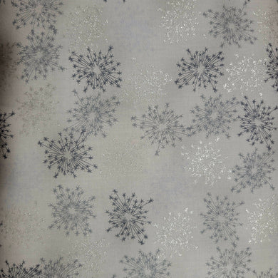 We Love Christmas 4591-902 Silver Burst by Blank
