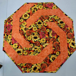 Kit - Autumn Floral Spiral Table Topper