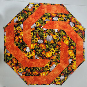 Kit - Autumn Pumpkin/Floral Spiral Table Topper