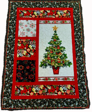 Load image into Gallery viewer, Kit - &#39;Tis the Season Quilt Kit feature &quot;Window Boxes&quot; Pattern