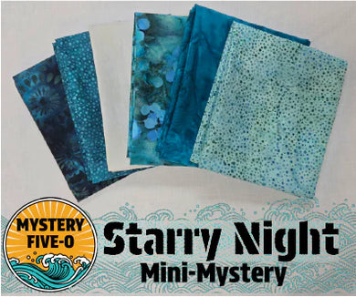 Mini Mystery Bundle - Aqua Blue Batiks