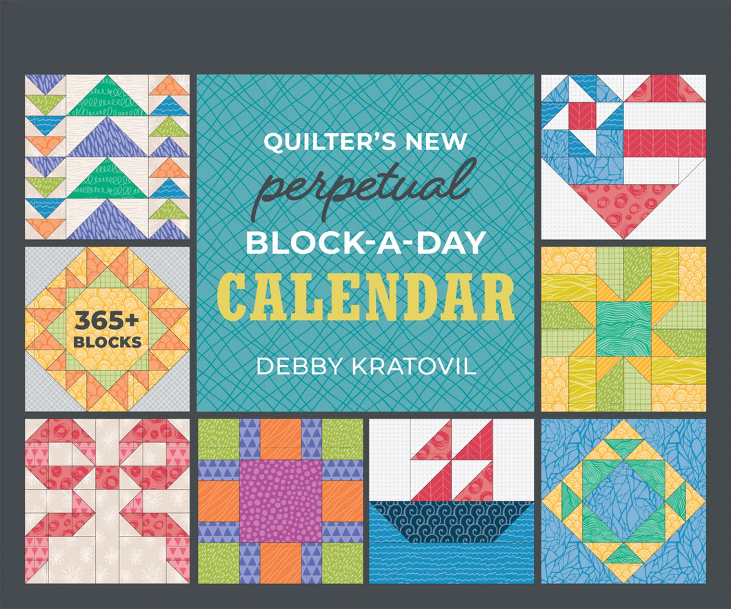 Quilters New Perpetual Block-a-Day Calendar # 20563