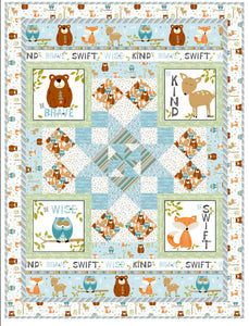 Kit  Winsome Critters Quilt Kit