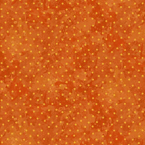 Sunshine Harvest - Orange Dots on Texture 25461-56